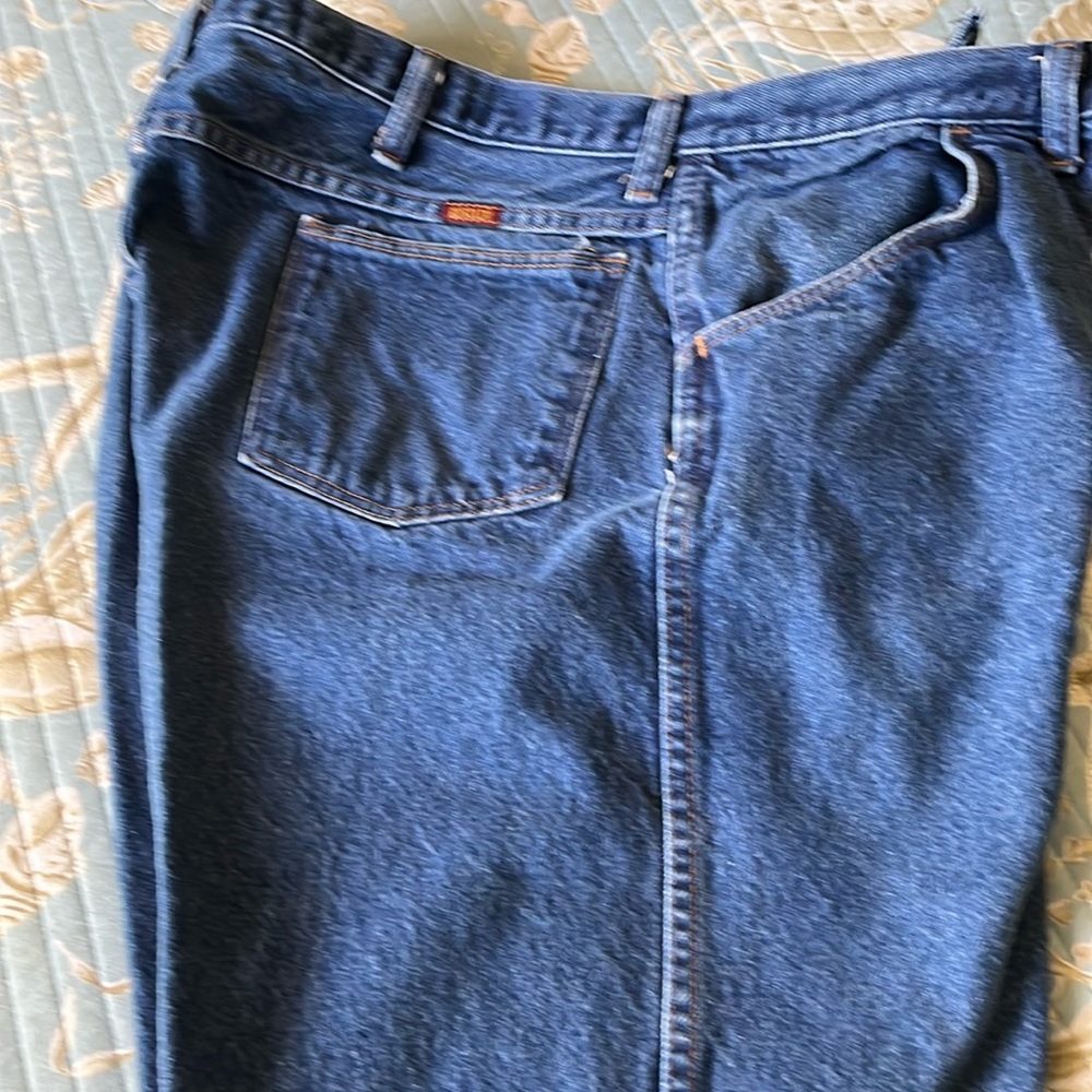 Men’s jeans size 40 length 30 blue all cotton